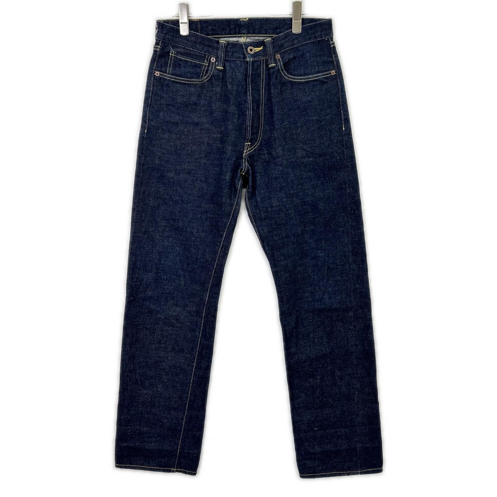 ジェラード インディゴ 大戦モデル 月桂樹ボタンフライ 44デニムパンツ 30