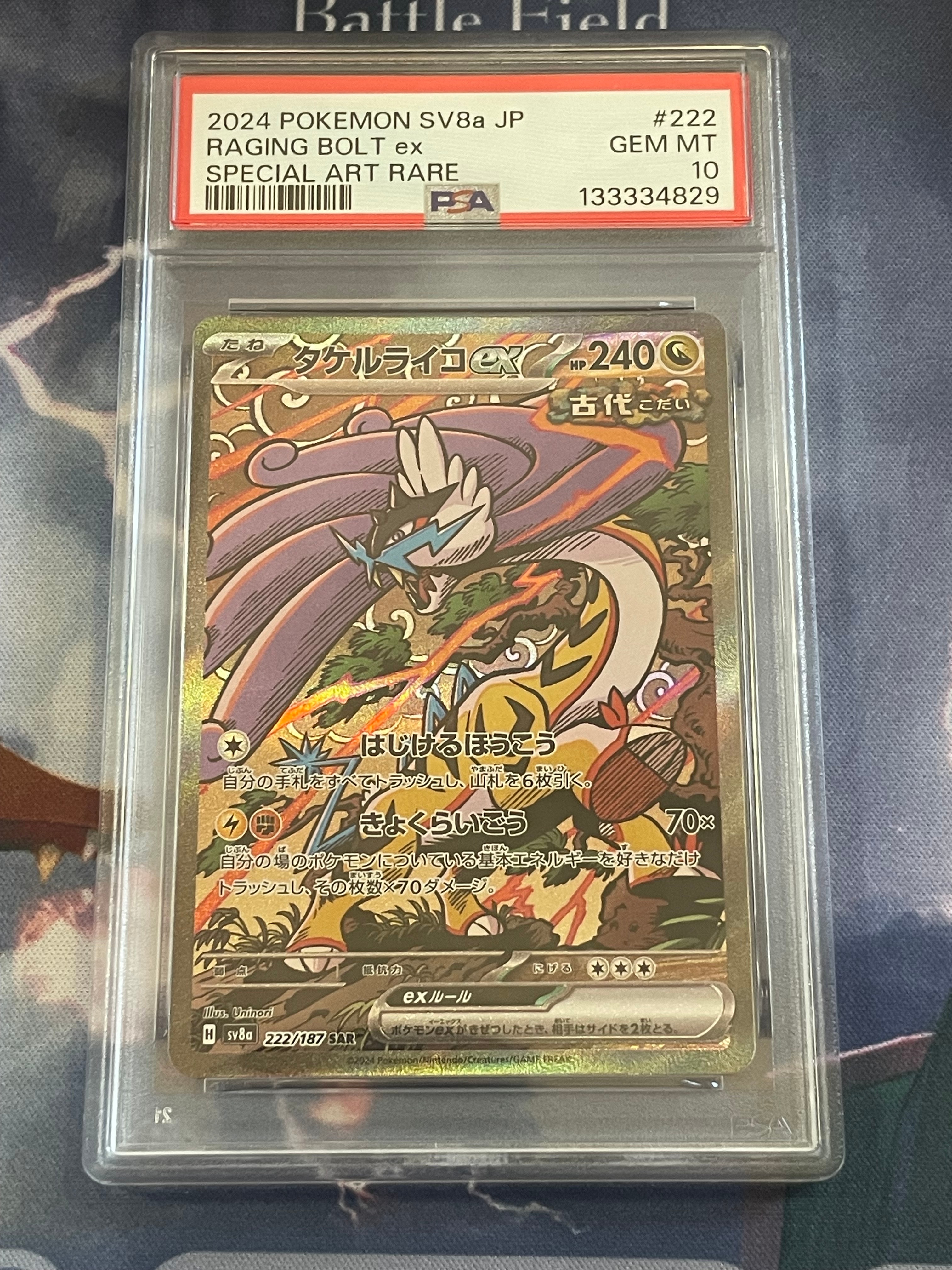 タケルライコex SAR [SV8a 222/187](ハイクラスパック「テラスタルフェスex」)