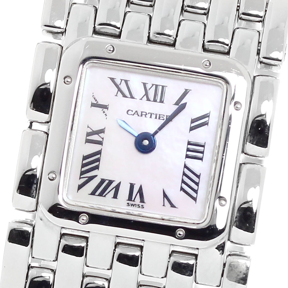 カルティエ パンテールリュバン W61001T9 レディース 【中古】