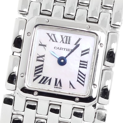 カルティエ パンテールリュバン W61001T9 レディース 【中古】
