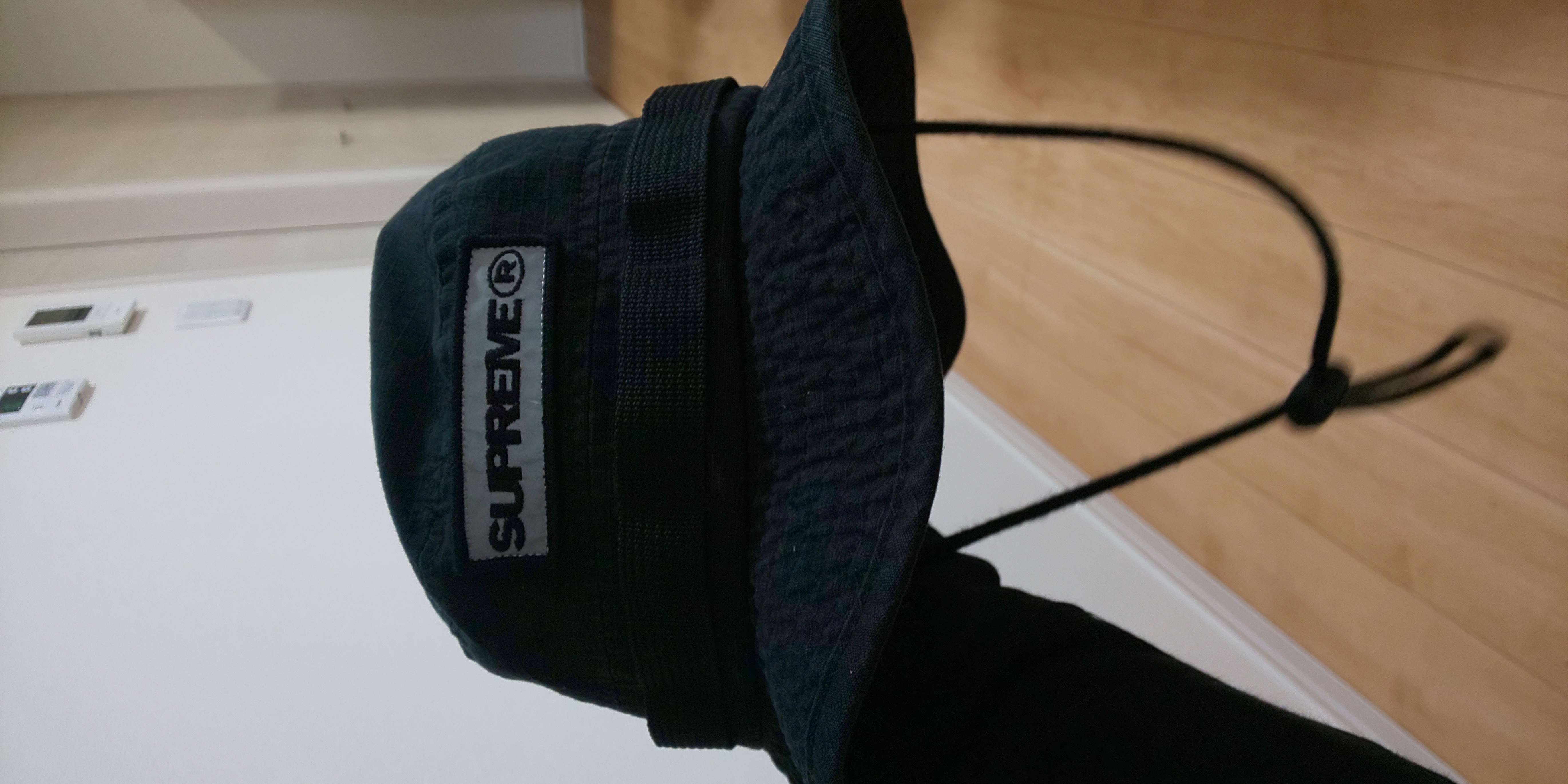 Supreme Reflective Patch Boonie "Black"