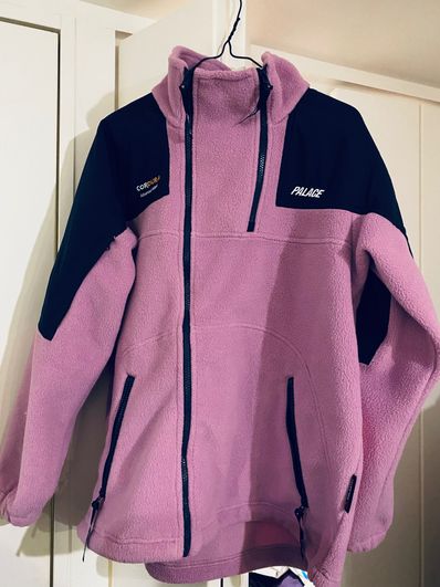 PALACE Polartec Double Zip Funnel "Purple"
