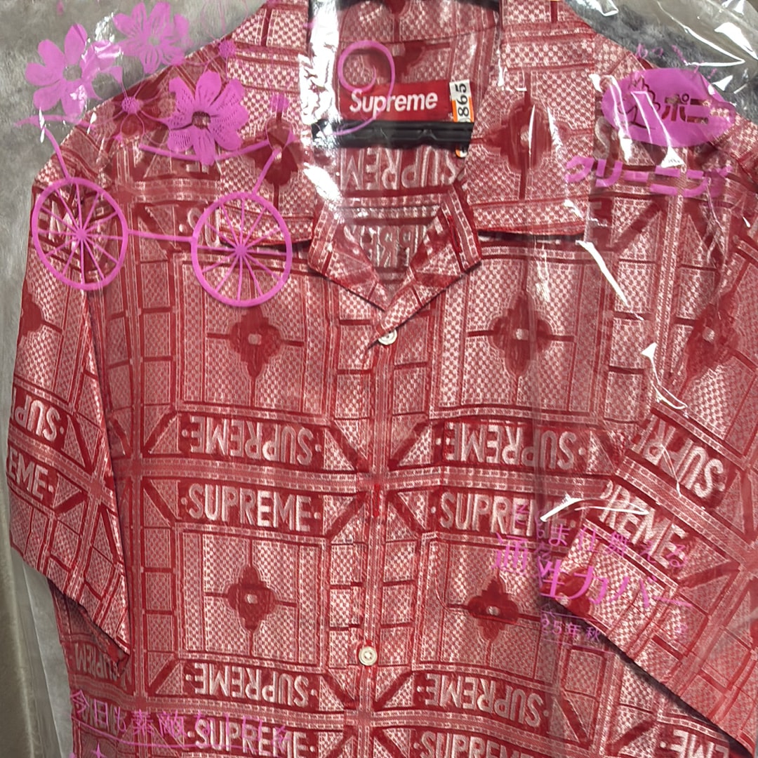 A (未使用に近い)】パトゥ KN2738040314R ﾚｯﾄﾞ ｳｰﾙ&ﾌｧｲﾕ ﾗｯﾌﾙﾍﾑ ﾘﾌﾞ