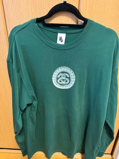 Nike x Stussy SS Link L/S T-Shirt "Green"