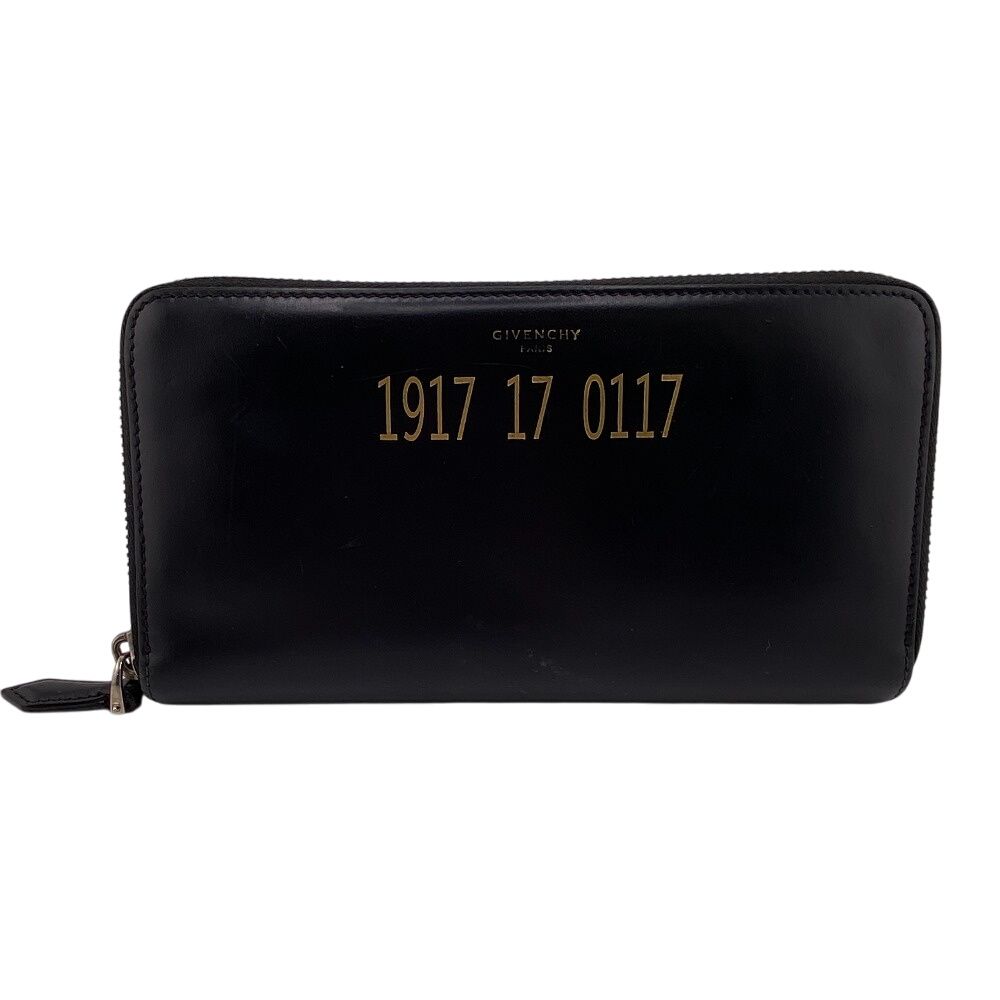 ジバンシィ GIVENCHY 長財布 1917 17 0117 ラウンドファスナー ブラック