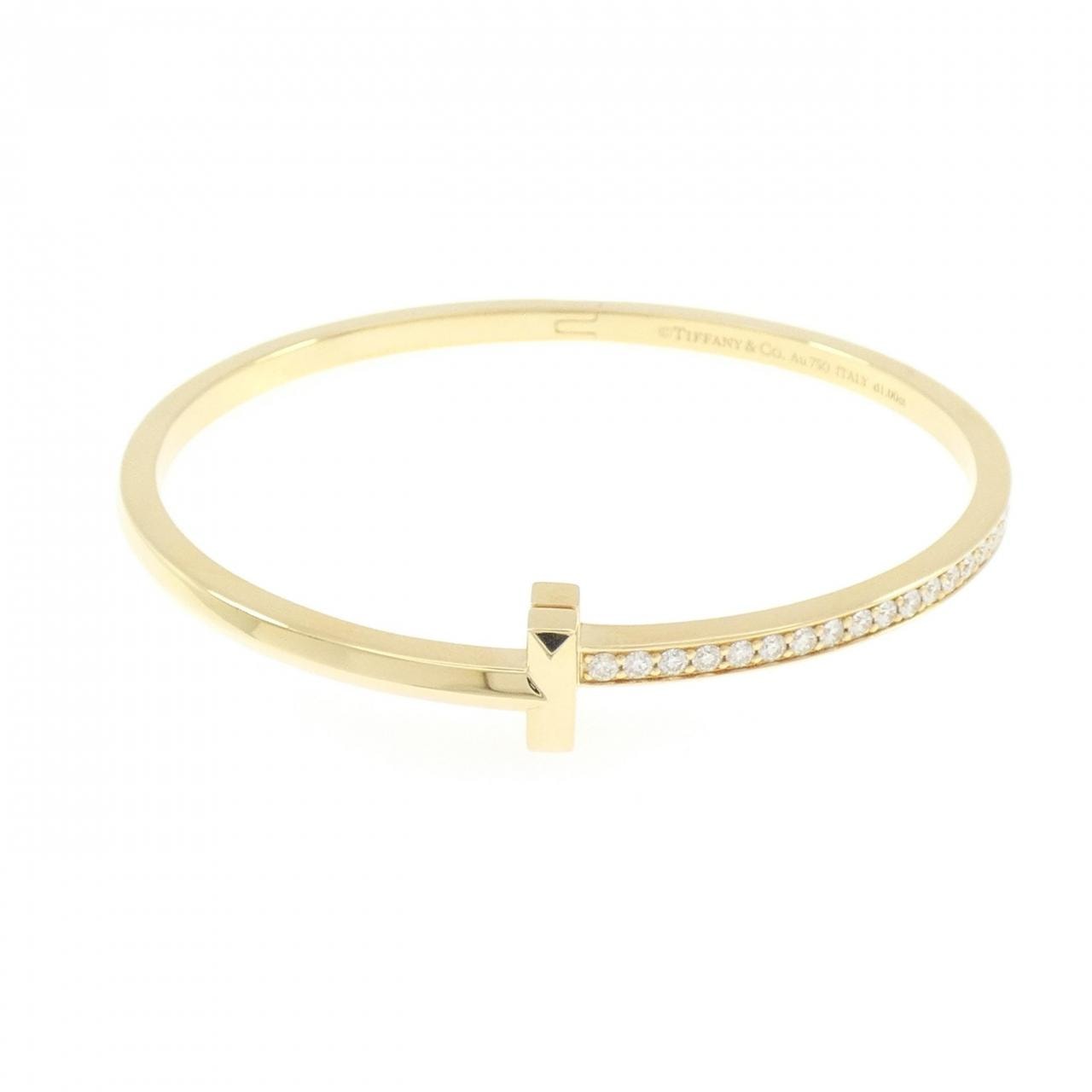 ティファニー Tワン ナロー ヒンジ バングル 1.00CT