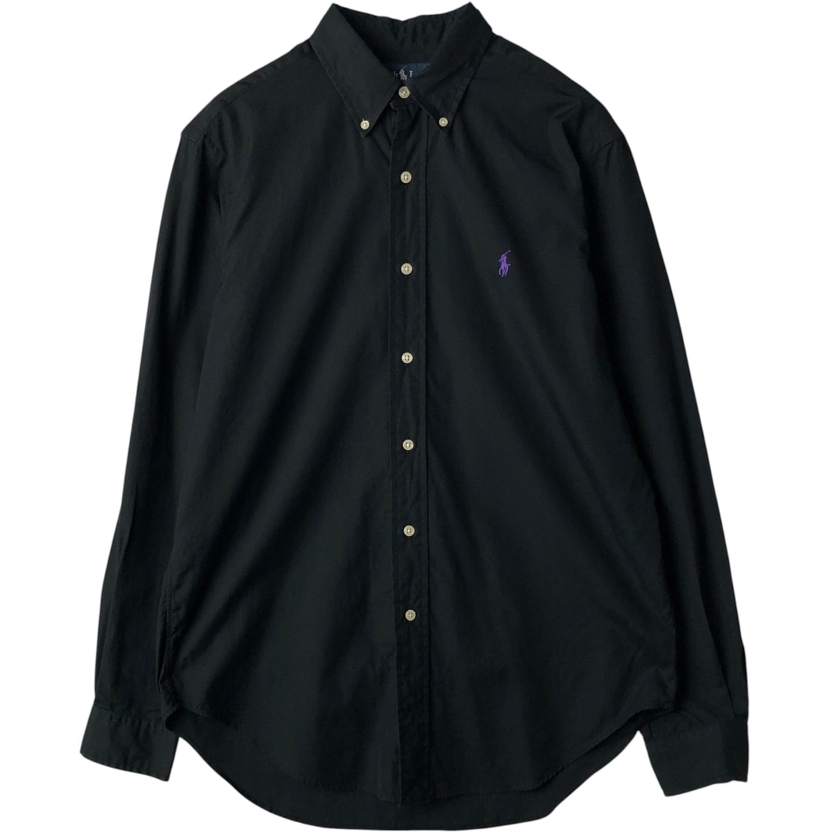 古着 ラルフローレン Ralph Lauren CLASSIC FIT クラシックフィット 長袖 ボタンダウンシャツ メンズM相当/eaa634443