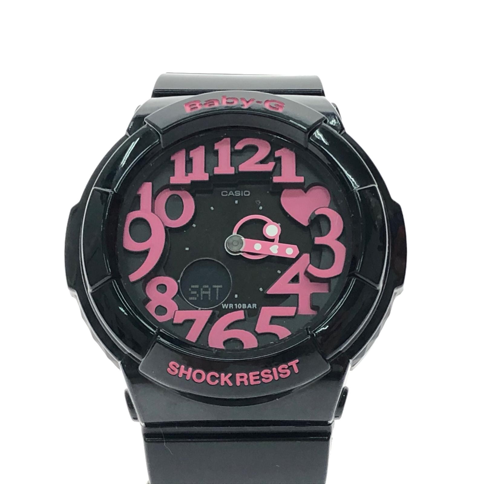 CASIO カシオ レディース腕時計 クオーツ デジアナウォッチ Baby-G 海外モデル ネオンダイアル BGA-130