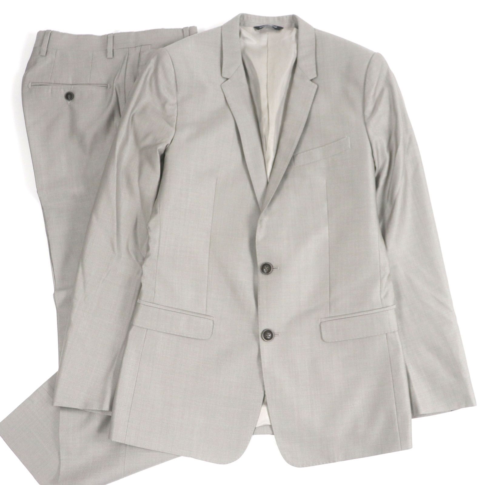 ◆Used優品◆ドルチェ&ガッバーナ◆ピンストライプスーツグレー上下◆サイズ44 ◇Used優品◇ドルチェ&ガッバーナ◇ピンストライプスーツグレー