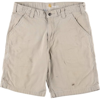 古着 カーハート Carhartt RELAXED FIT ダック地 ワークショーツ ショートパンツ メンズw34相当/eaa535771