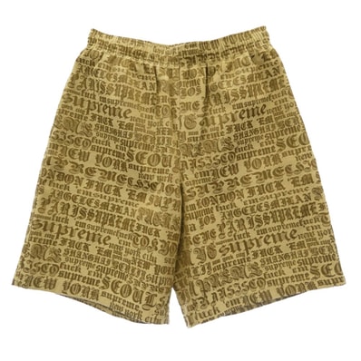 Supreme シュプリーム 25SS Cities Jacquard Short Tan シティーズ ジャカード ショーツ ハーフ パンツ タン ライトブラウン系 M【新古品】【未使用】【中古】