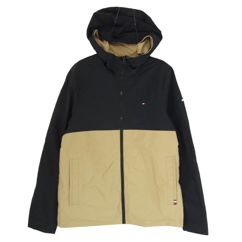 TOMMY HILFIGER トミーヒルフィガー ジャケット 78J5242 リバーシブル フーデッド ナイロン ジャケット ブラウン系 S【中古】