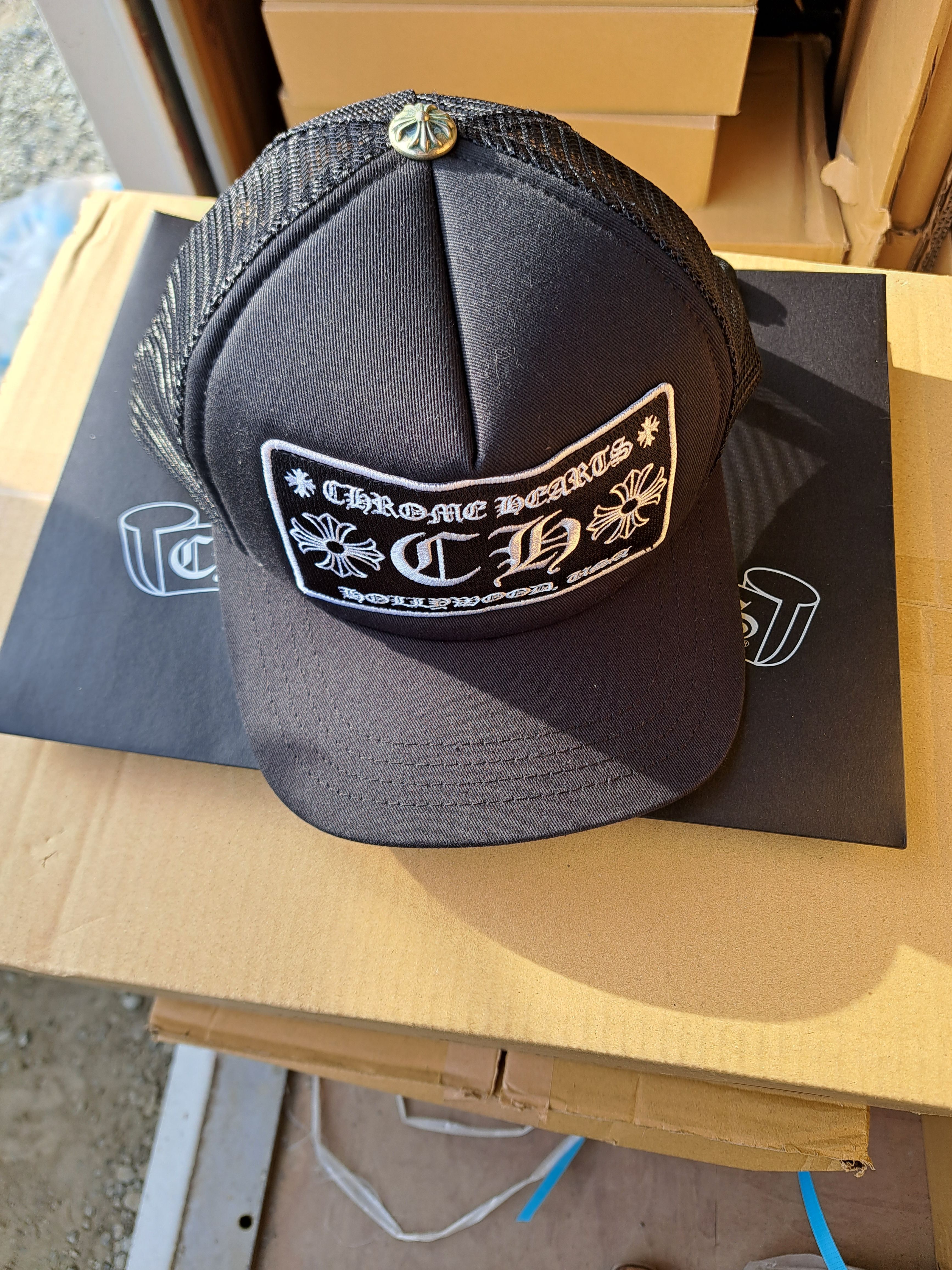 Chrome Hearts Trucker Cap CH "Black"