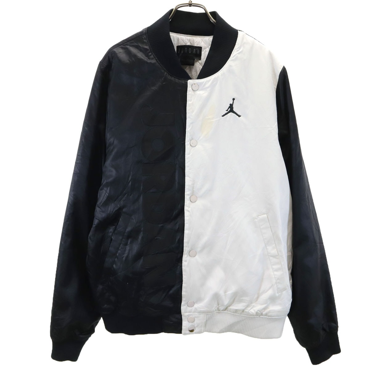 AIR JORDAN エアジョーダン レトロ11 中綿ジャケット M ブラック ブルゾン