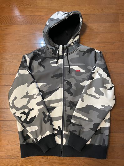Supreme WINDSTOPPER Zip Up Hooded Sweatshirt "Snow Camo"