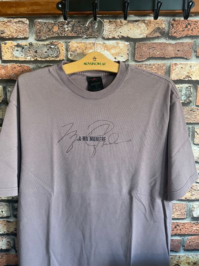 A MA MANIERE × JORDAN Tee "Violet Ore/Black"