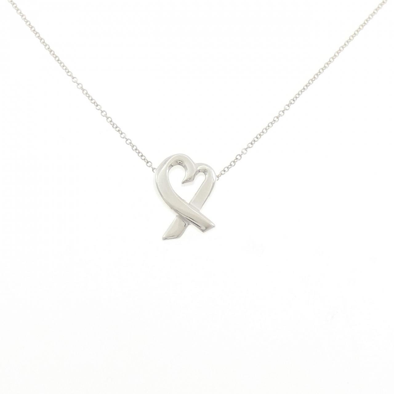 ティファニー ラビングハート スモール ネックレス