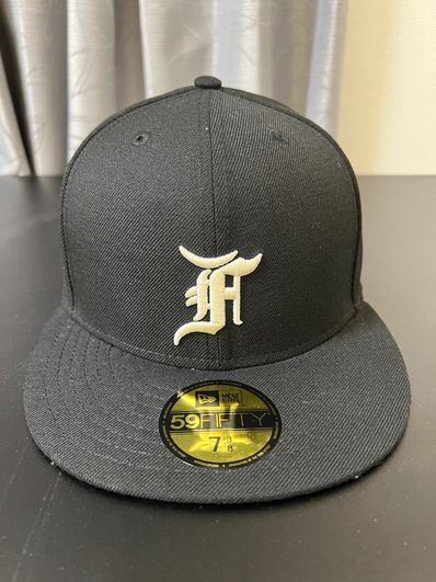 NEW ERA FEAR OF GOD ESSENTIALS 59FIFTY F LOGO Under Visor "Black"