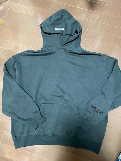 FEAR OF GOD ESSENTIALS 3M Logo Pullover Hoodie "Black"