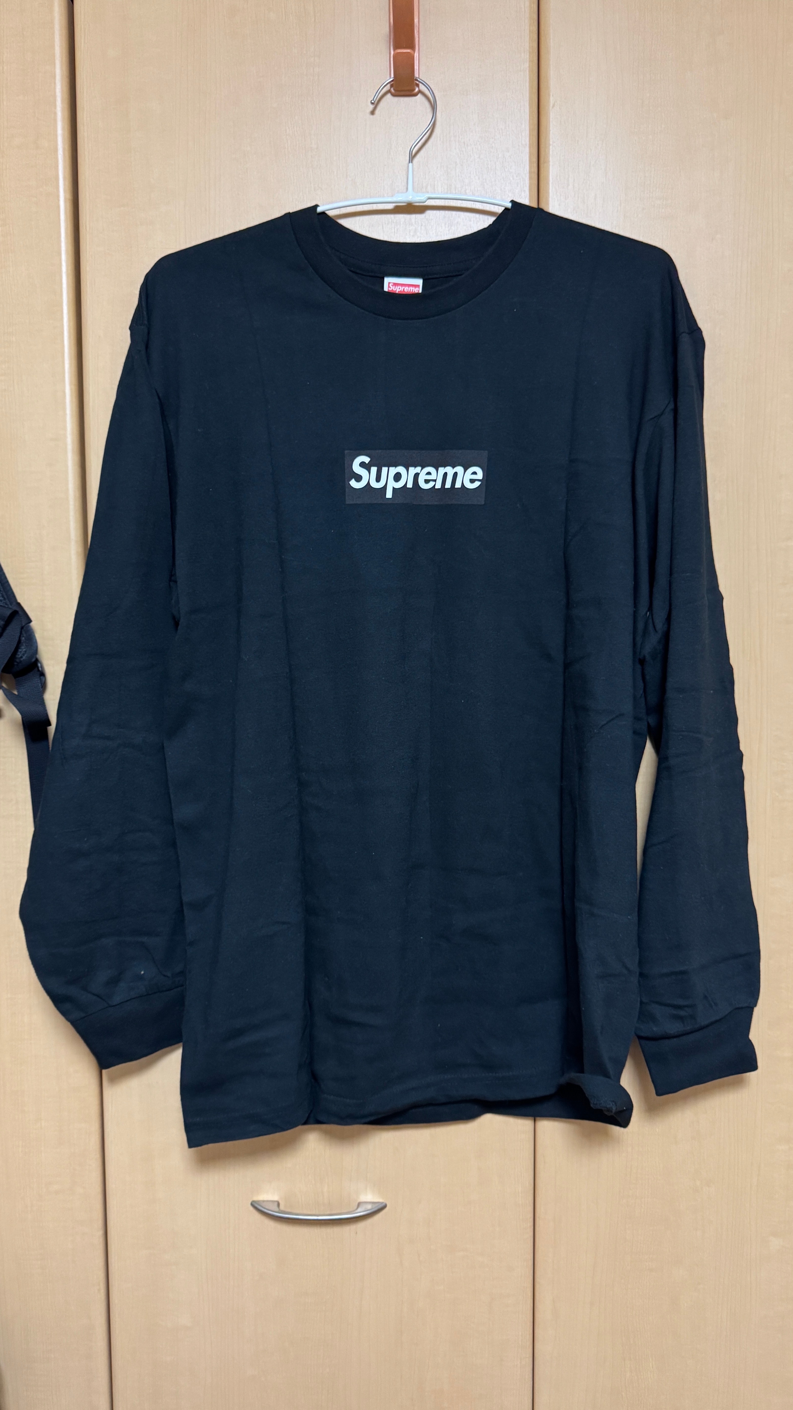 Supreme Box Logo L/S Tee "Black"