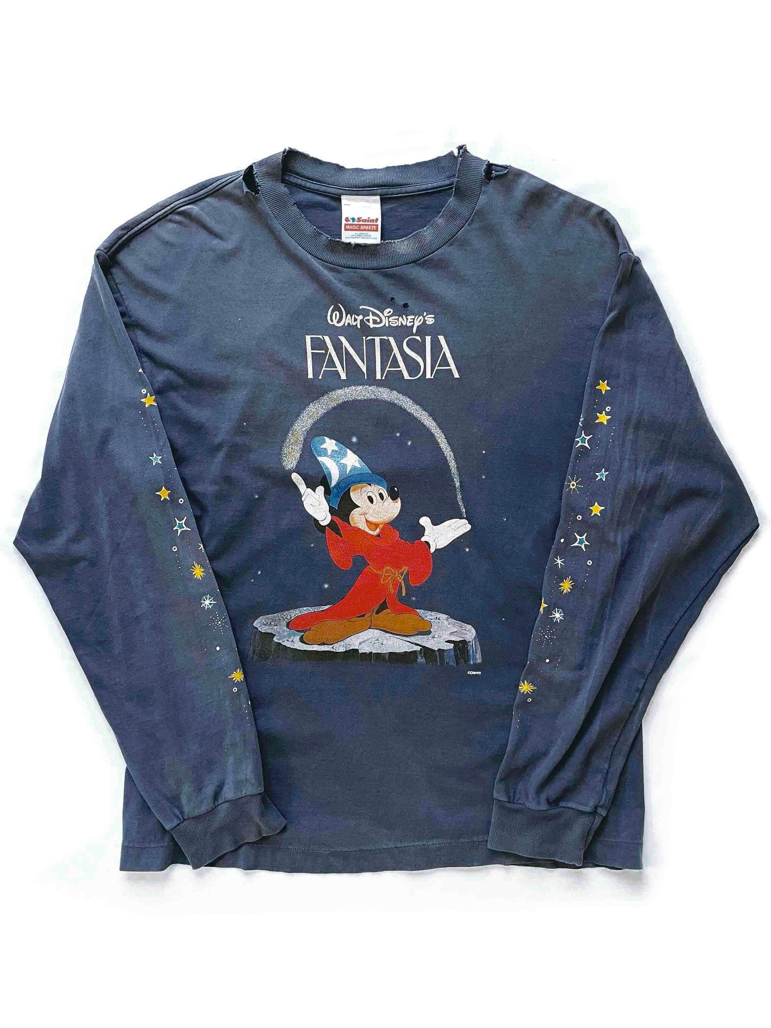 SAINT Mxxxxxx × Disney LS TEE FANTASIA ミッキー サイズL