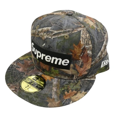 Supreme シュプリーム 25SS Championship Box Logo New Era Cap True Timber Kanati camo チャンピオンシップ ボックスロゴ カモ ニューエラ キャップ 帽子【新古品】【未使用】【中古】
