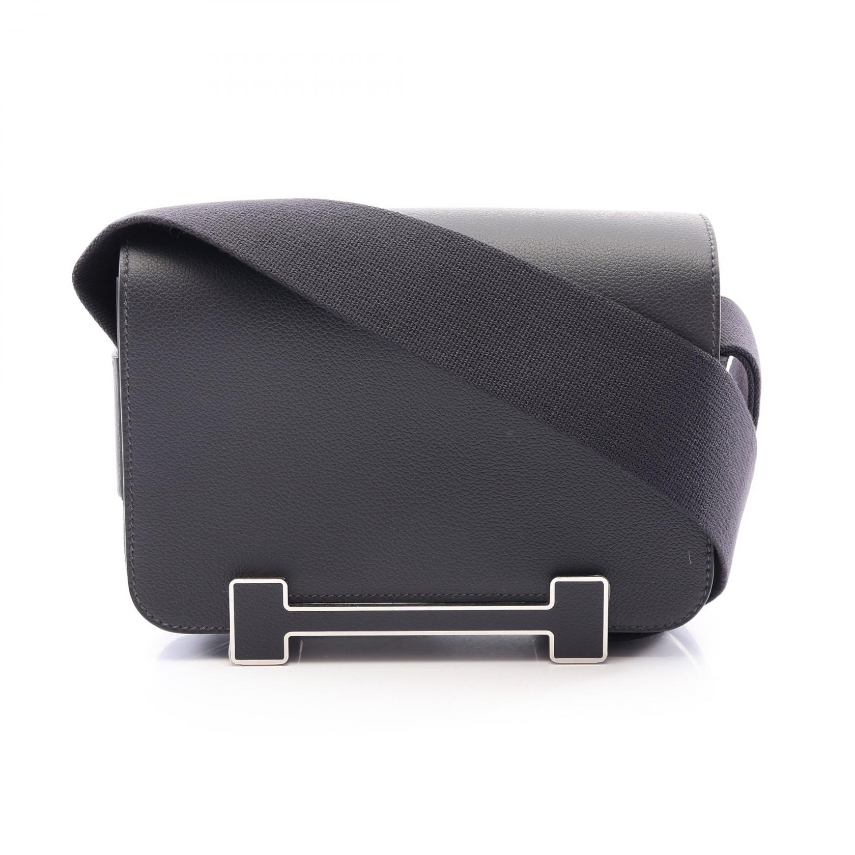 エルメス HERMES ゲタ ブルーニュイ ショルダーバッグ バッグ エバーカラー エバーカラー レディース ネイビー系 083052CK 【中古】