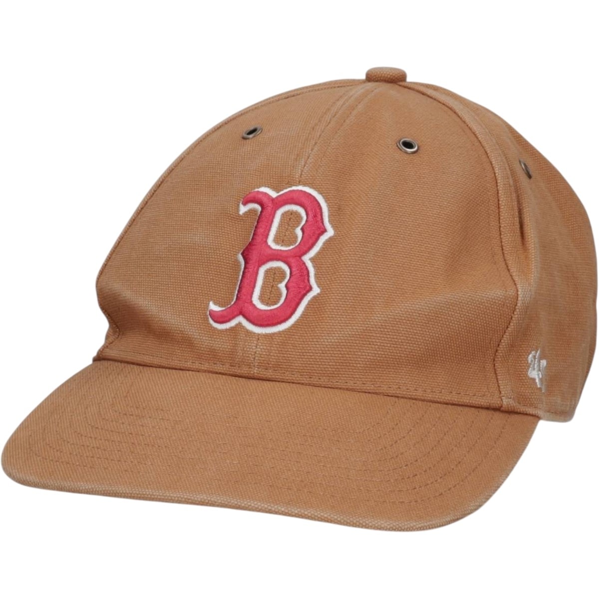 古着 カーハート Carhartt × '47 MLB BOSTON RED SOX ボストンレッドソックス ベースボールキャップ 6パネルキャップ フリーサイズ相当/gaa006850