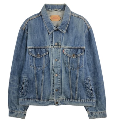 古着 リーバイス Levi's ユーロモデル デニムジャケット Gジャン メンズXL相当/eaa670761