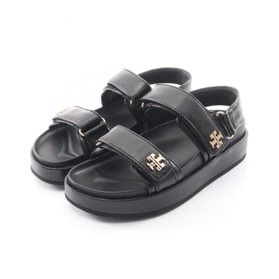 トリーバーチ Tory Burch KIRA SPORT SANDAL キラ スポーツ サンダル 靴 レザー レディース ブラック系 1443280016 【新品】