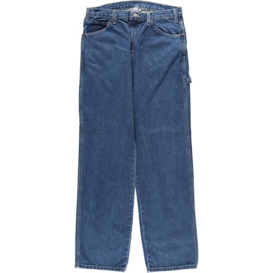 古着 ディッキーズ Dickies デニムペインターパンツ メンズw34相当/eaa664121