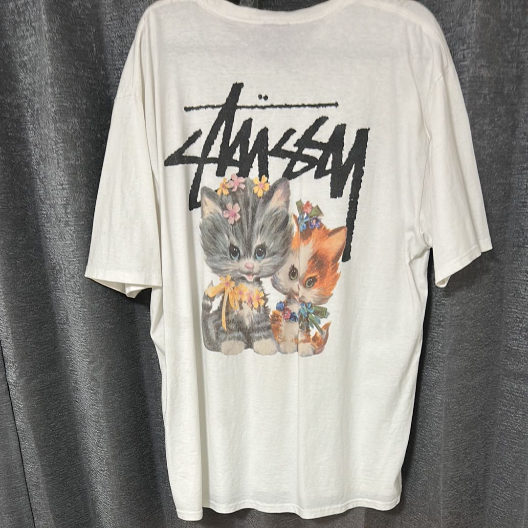 Stussy Kittens Tee "White"