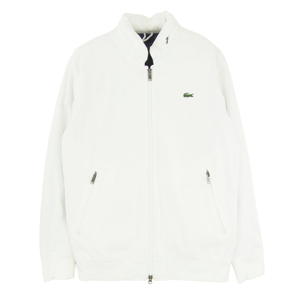 LACOSTE ラコステ BH330E faded pique down jacket ピケ ダウン ジャケット ホワイト系 M【中古】