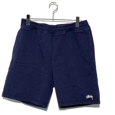 Stussy Cotton Sweat Shorts Nevy