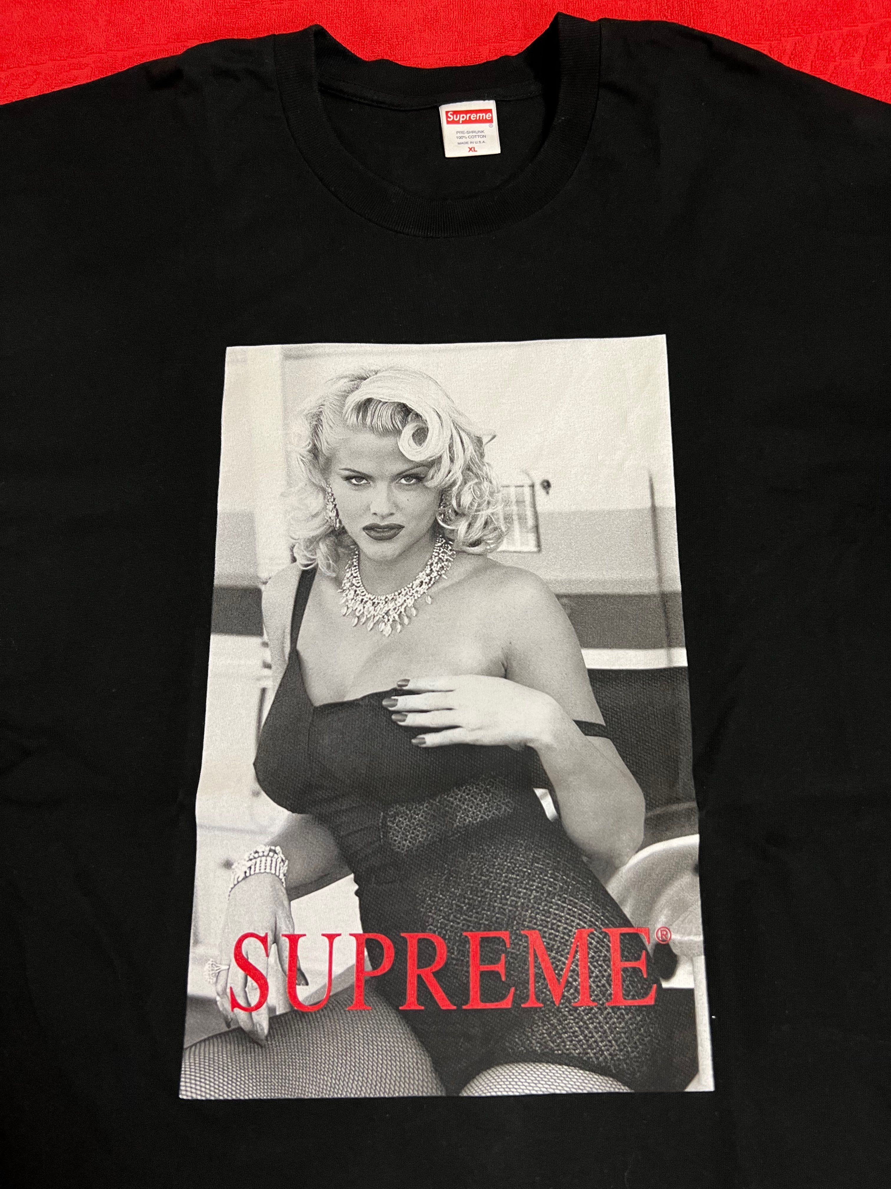 Supreme Anna Nicole Smith Tee "Black"