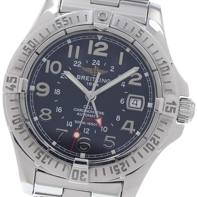 ブライトリング コルト GMT A32350 自動巻き メンズ 【中古】