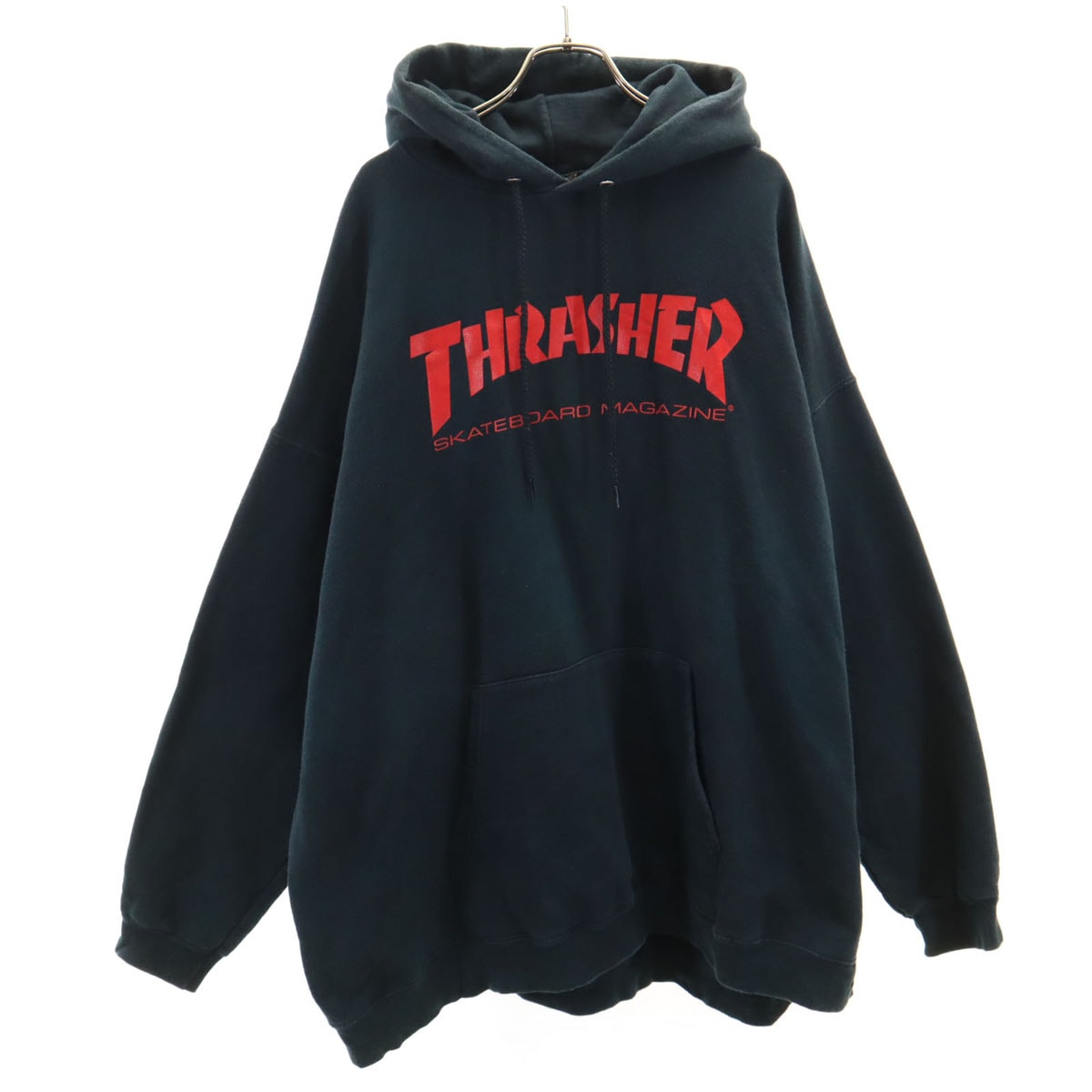 THRASHER スラッシャー 長袖 スウェットパーカー XL ブラック 裏起毛