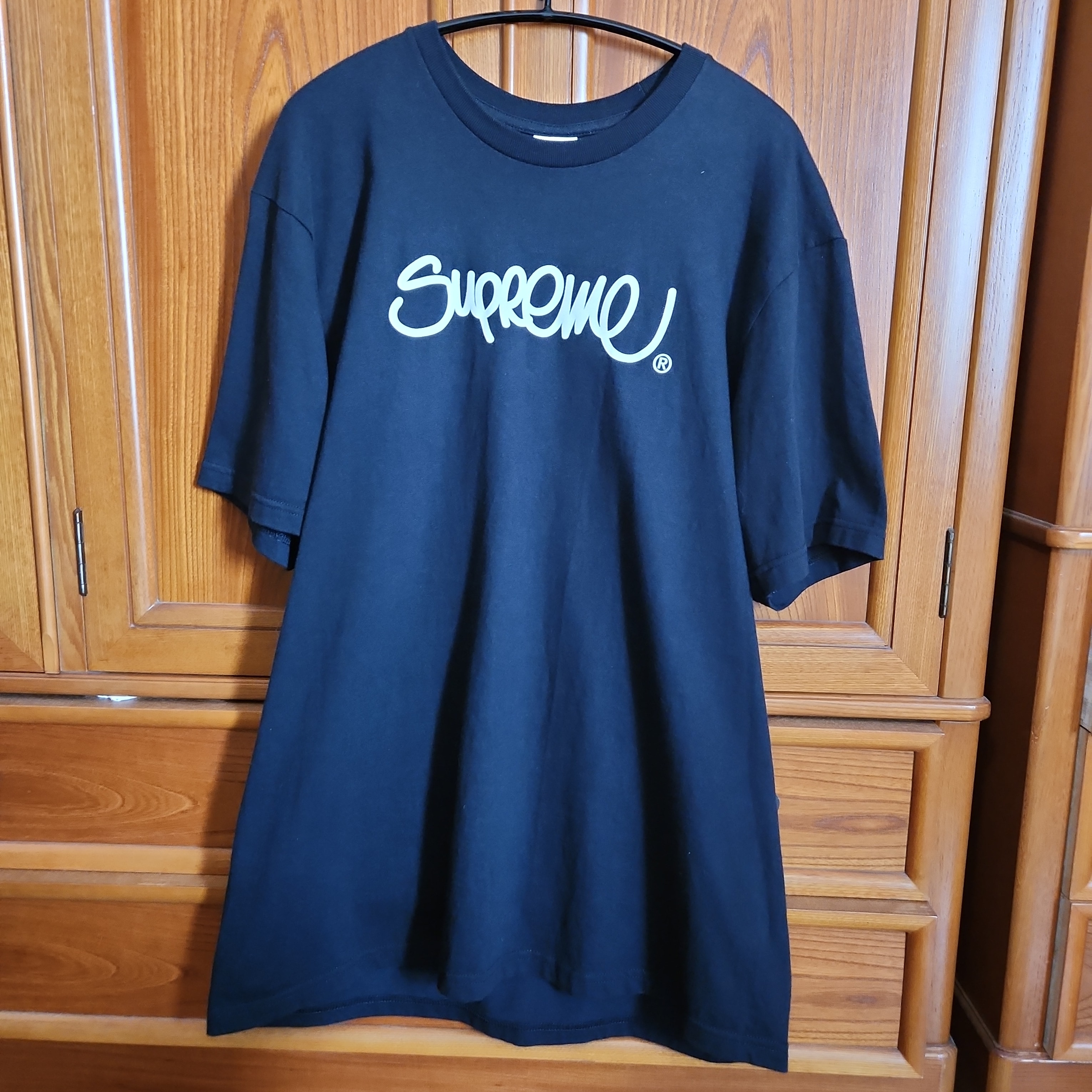 Supreme Handstyle Tee "Black"