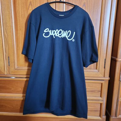 Supreme Handstyle Tee "Black"