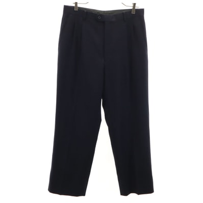 Christian Dior MONSIEUR クリスチャンディオール ムッシュ 90s オールド スラックスパンツ 85 ネイビー