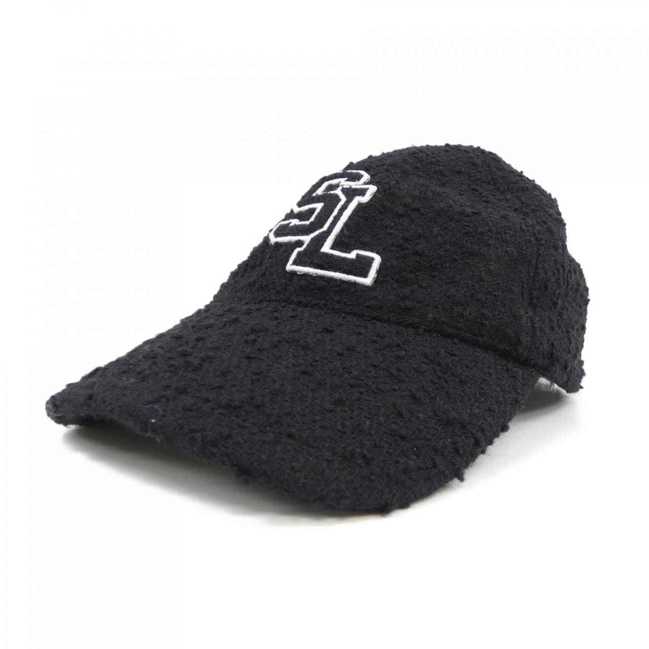 サンローラン x ニューエラ YSL モノグラム キャップ 