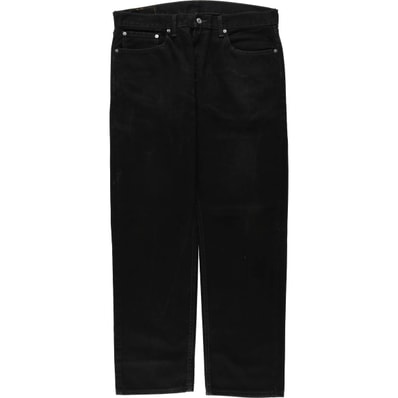 古着 リーバイス Levi's ブラックデニム テーパードデニムパンツ メンズw37相当/eaa651252