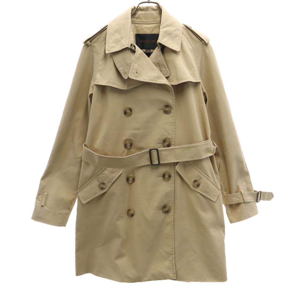 COACH コーチ トレンチコート S ベージュ