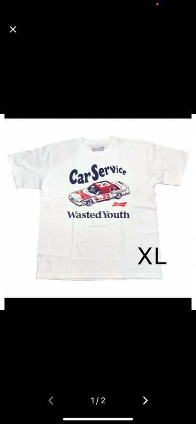 wasted youth car service verdy tシャツ