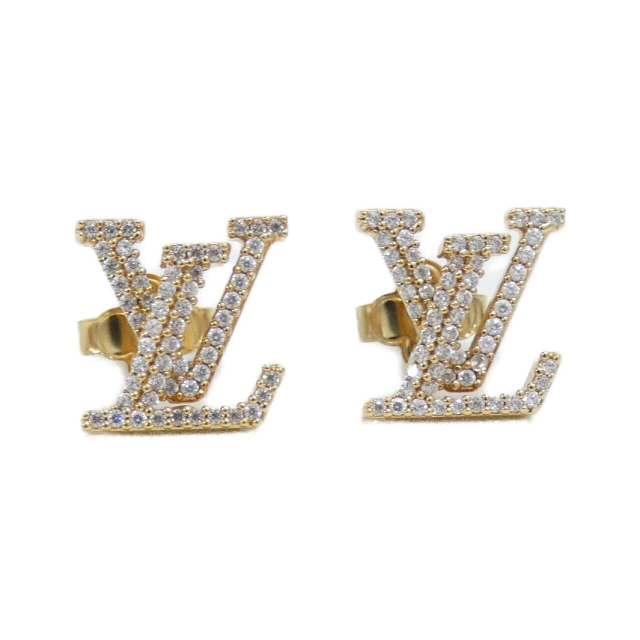 ルイヴィトン ピアス LVアイコニック ストラス M00609 ピアス