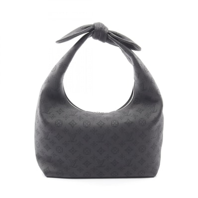 ルイ・ヴィトン LOUIS VUITTON ホワイノットMM ショルダーバッグ バッグ レザー マヒナ ノワール レディース ブラック系 M20788 【中古】
