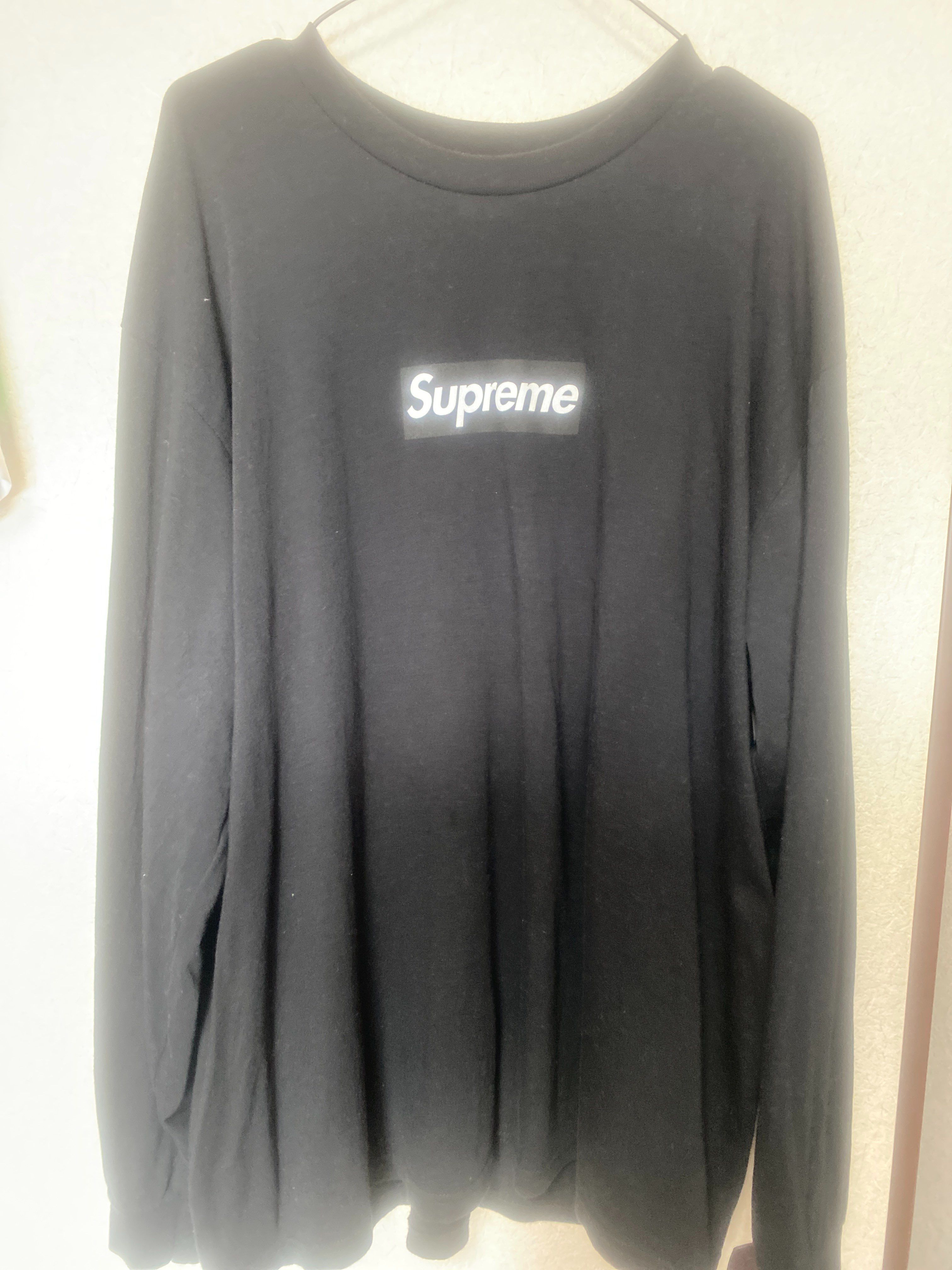 Supreme Box Logo L/S Tee "Black"