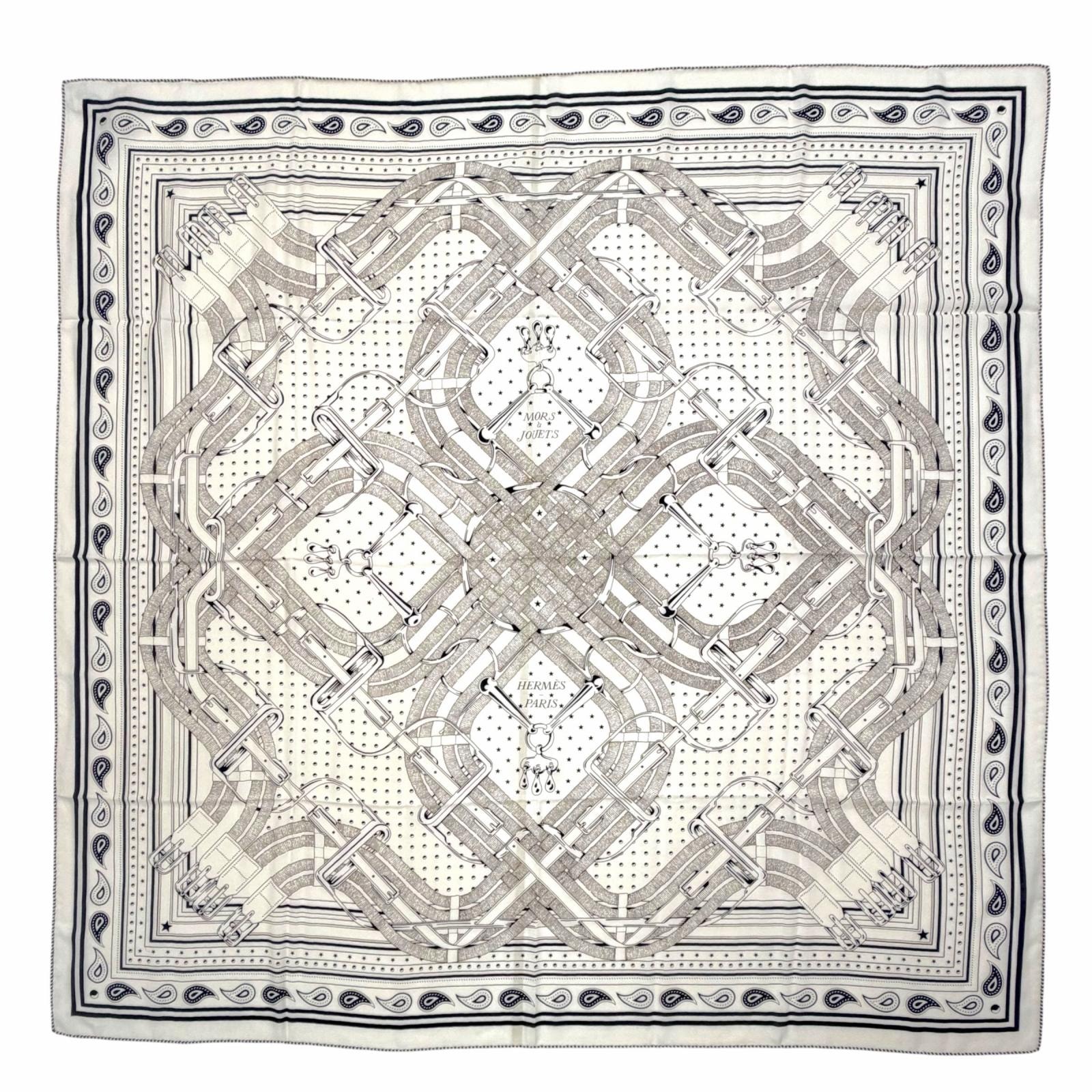 未使用品 エルメス ストール MORS A JOUETS BANDANA