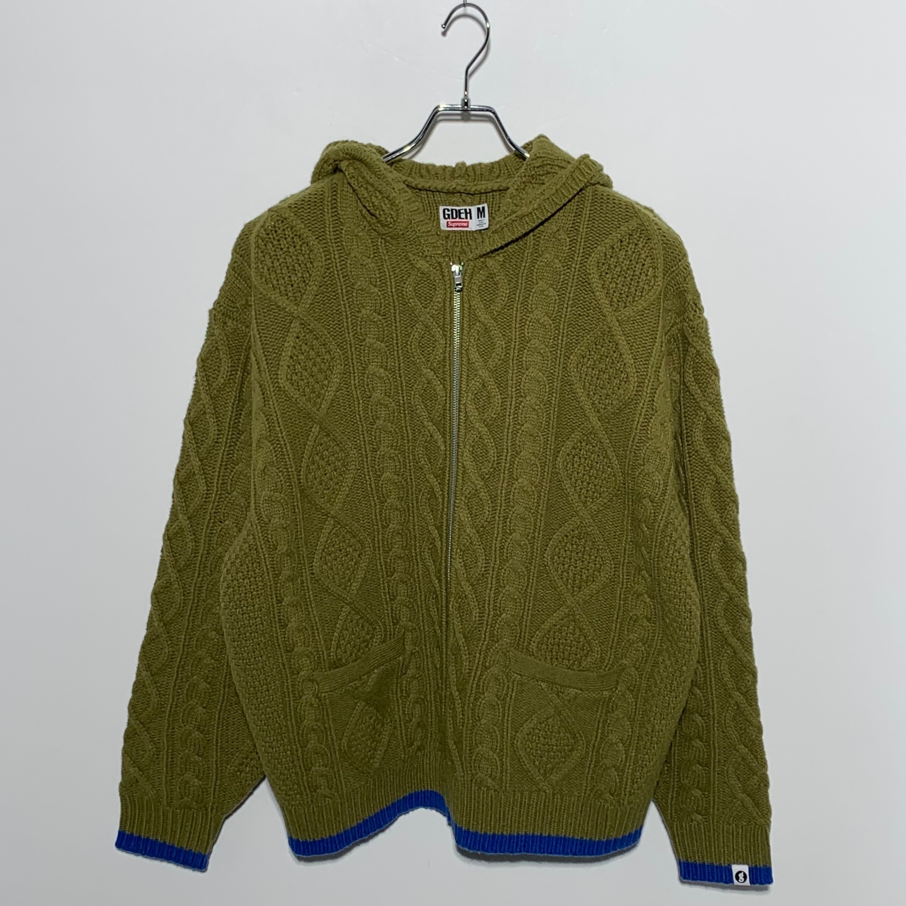 Supreme x GOODENOUGH Zip Up Hooded Sweater 