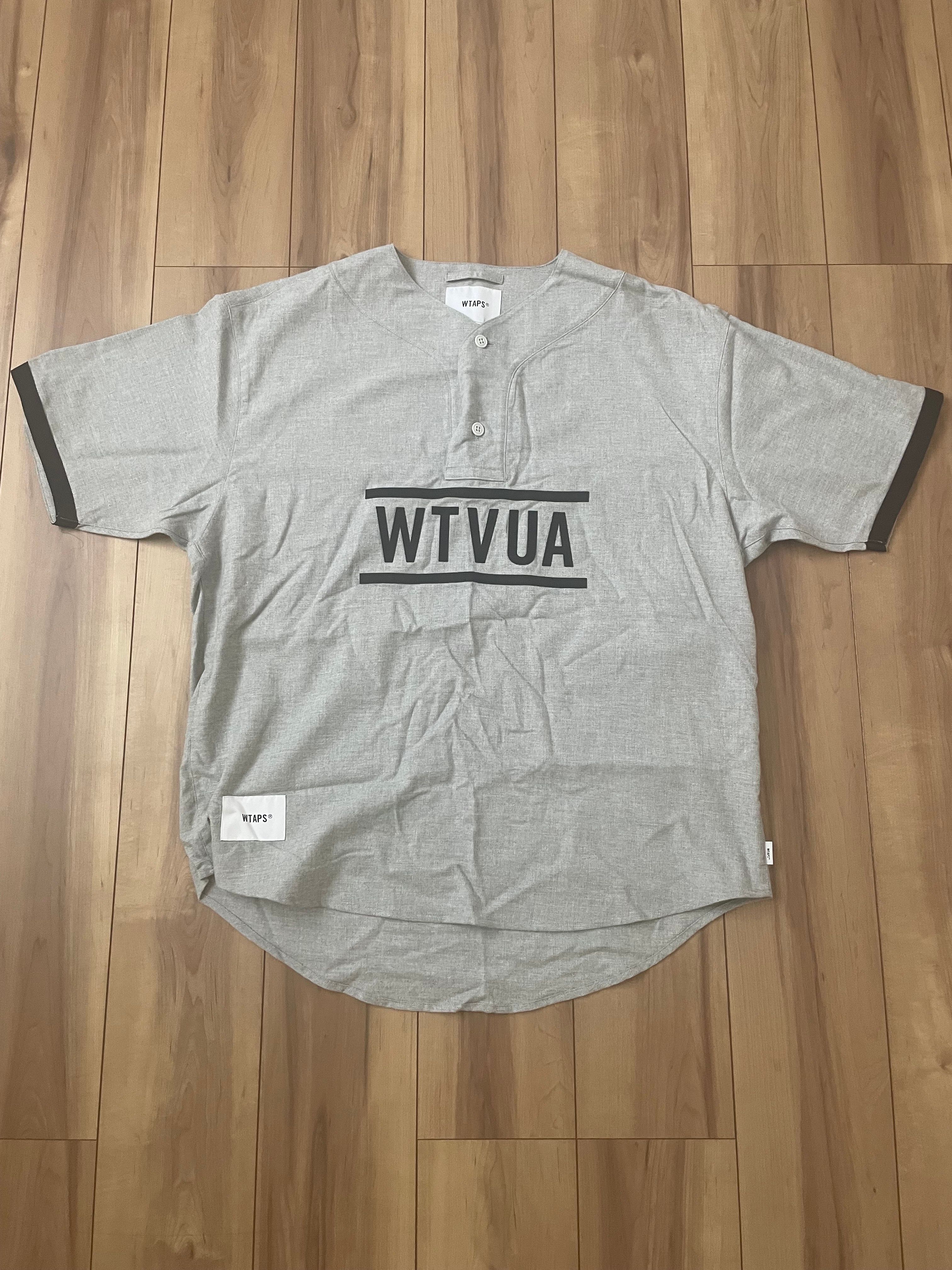 Wtaps League / SS / Cotton. Twill. Wtvua "Gray"